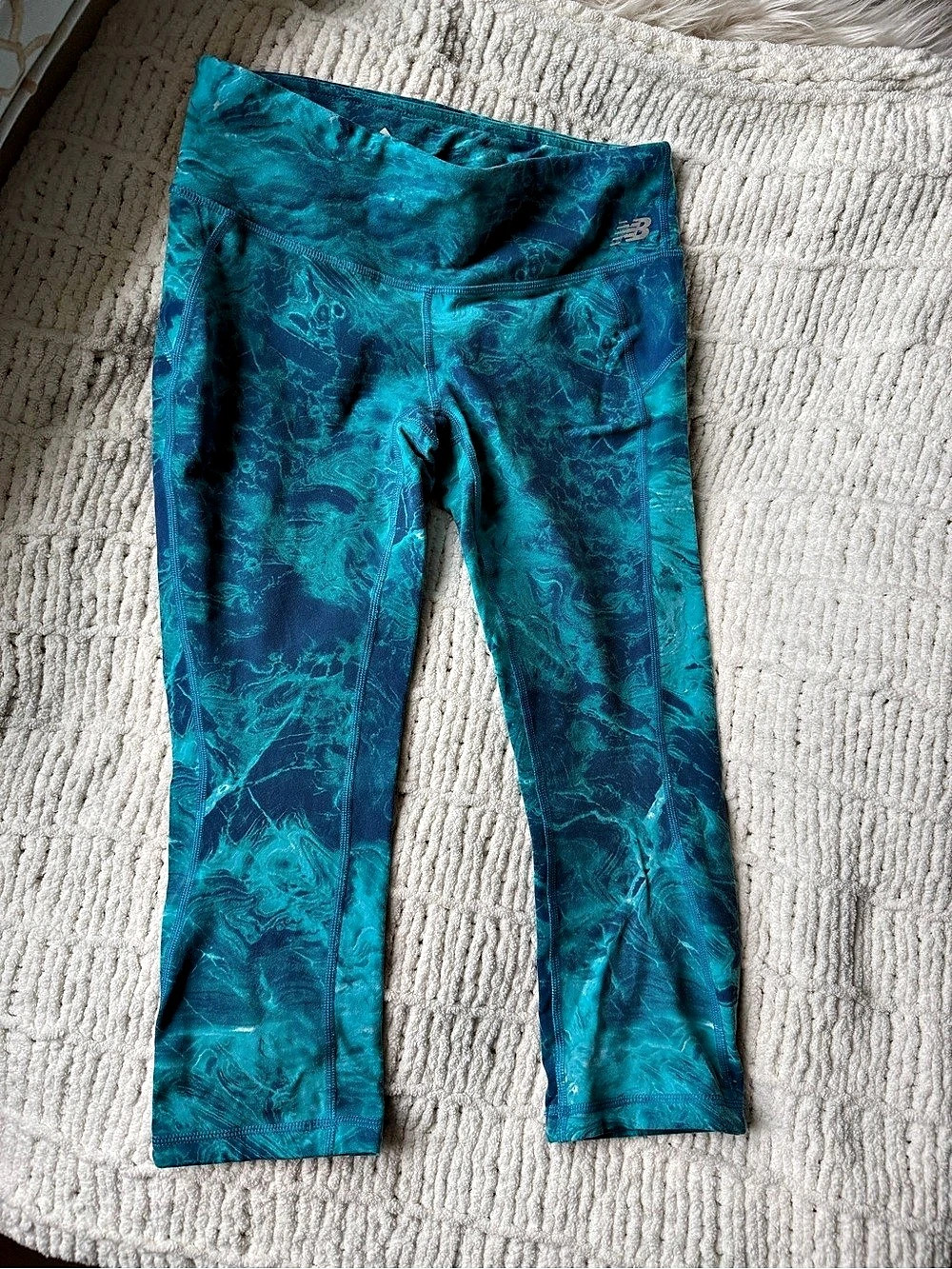 New Balance Women's Abstract Athletic Capris